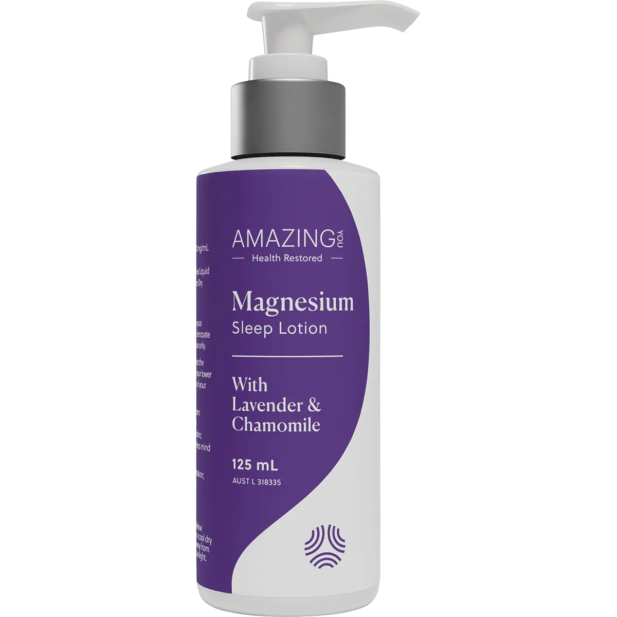 Amazing You Magnesium Sleep Lotion Lavender & Chamomile 125ml — UHP verified front