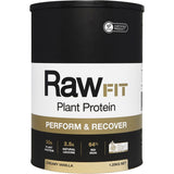 Amazonia Protein Powder Amazonia RawFIT Plant Protein Organic Perform & Recover Creamy Vanilla