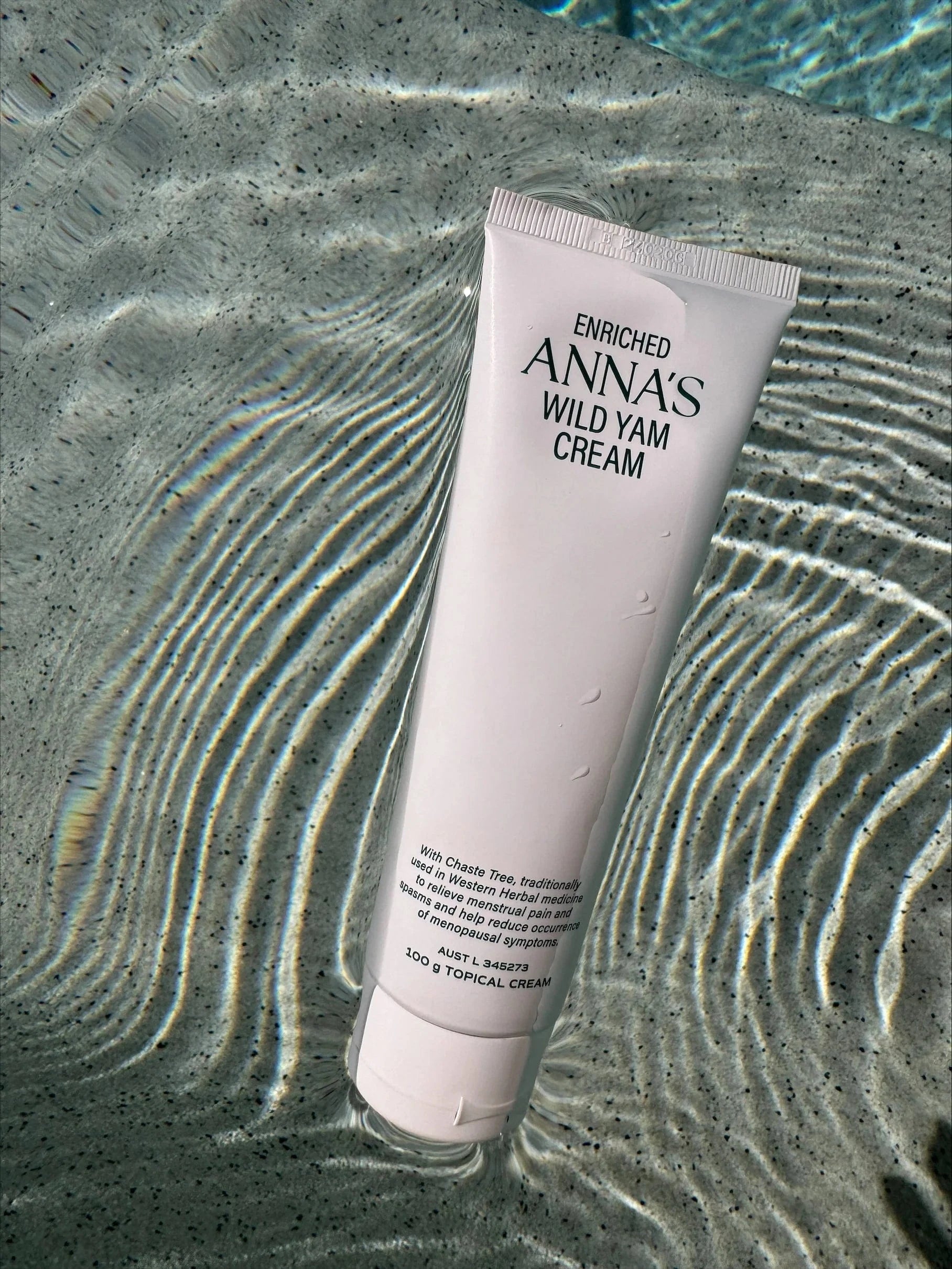 Anna's Health & Beauty Anna's Wild Yam Cream (Her) Menstrual & Menopausal Symptoms 100g