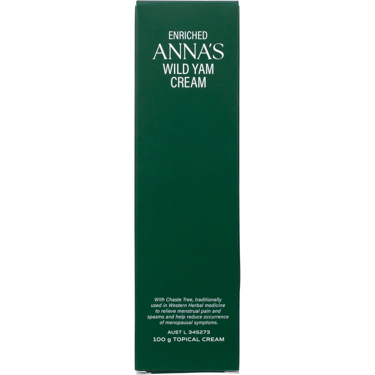 Anna's Health & Beauty Anna's Wild Yam Cream (Her) Menstrual & Menopausal Symptoms 100g