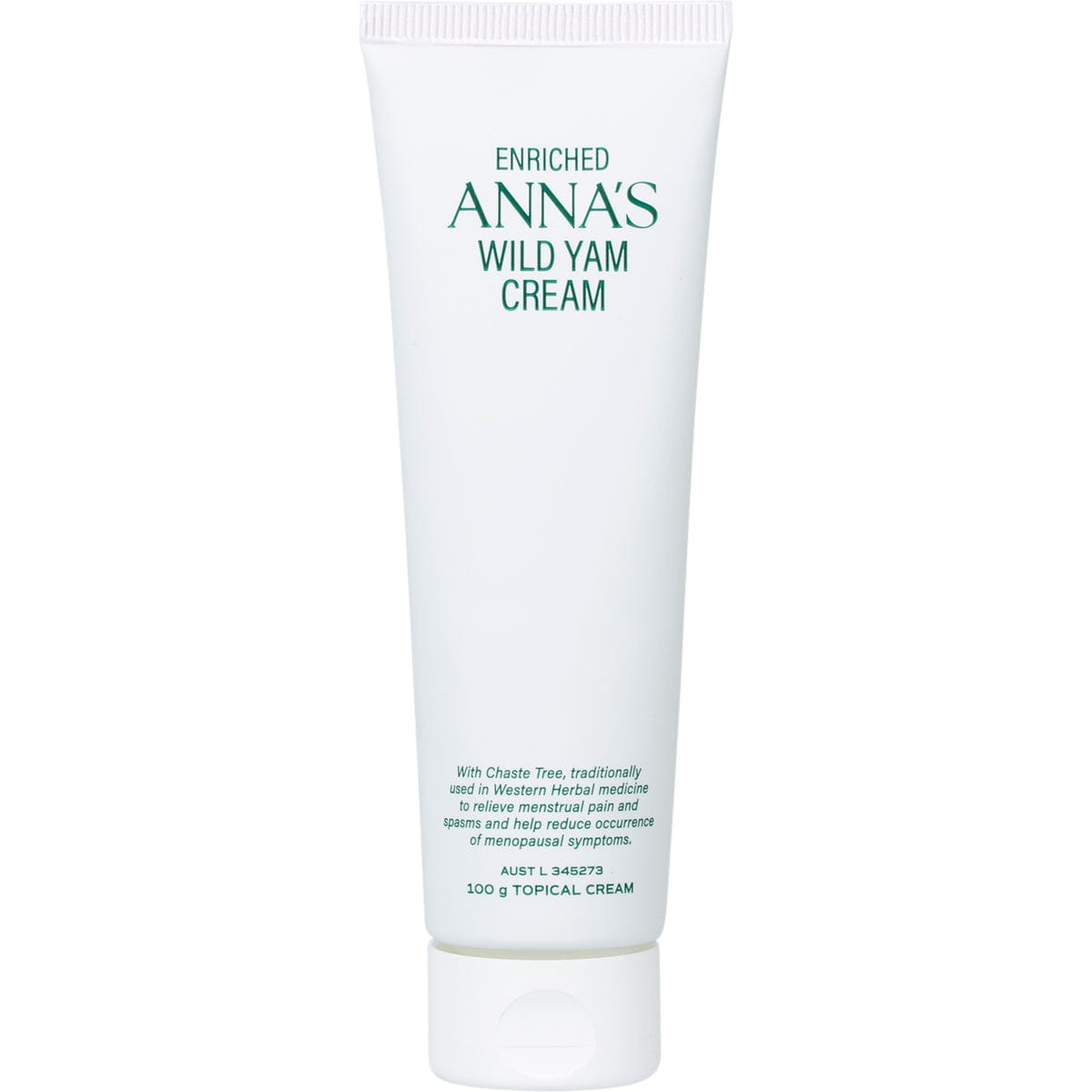 Anna's Health & Beauty Anna's Wild Yam Cream (Her) Menstrual & Menopausal Symptoms 100g