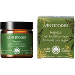 Antipodes Skin Care 60m Bottle Antipodes Rejoice Light Facial Day Cream
