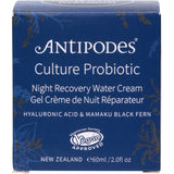 Antipodes Skin Care Antipodes Culture Probiotic Night Recovery Water Cream 60ml