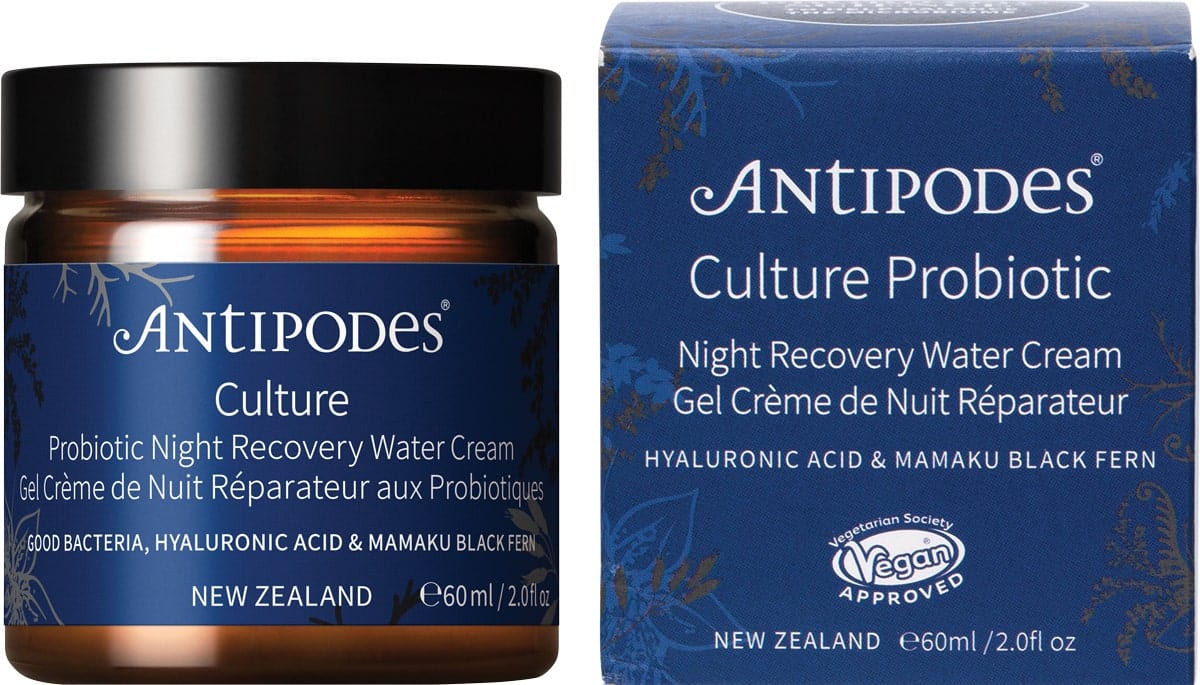 Antipodes Skin Care Antipodes Culture Probiotic Night Recovery Water Cream 60ml