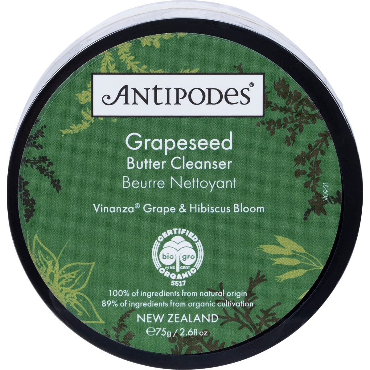 Antipodes Skin Care Antipodes Organic Grapeseed Butter Cleanser 75g