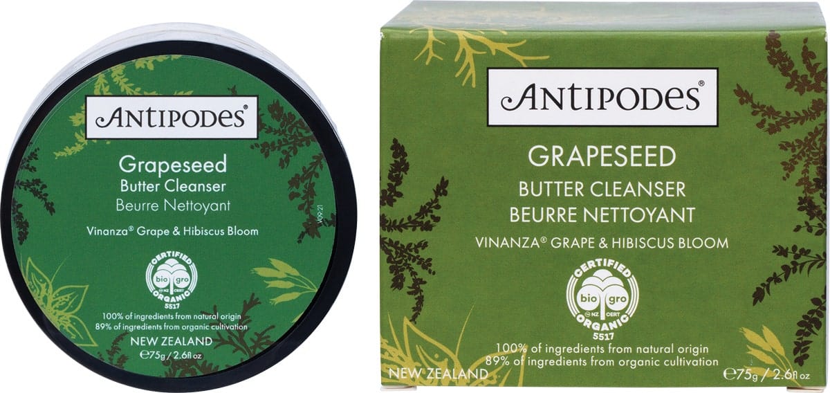 Antipodes Skin Care Antipodes Organic Grapeseed Butter Cleanser 75g