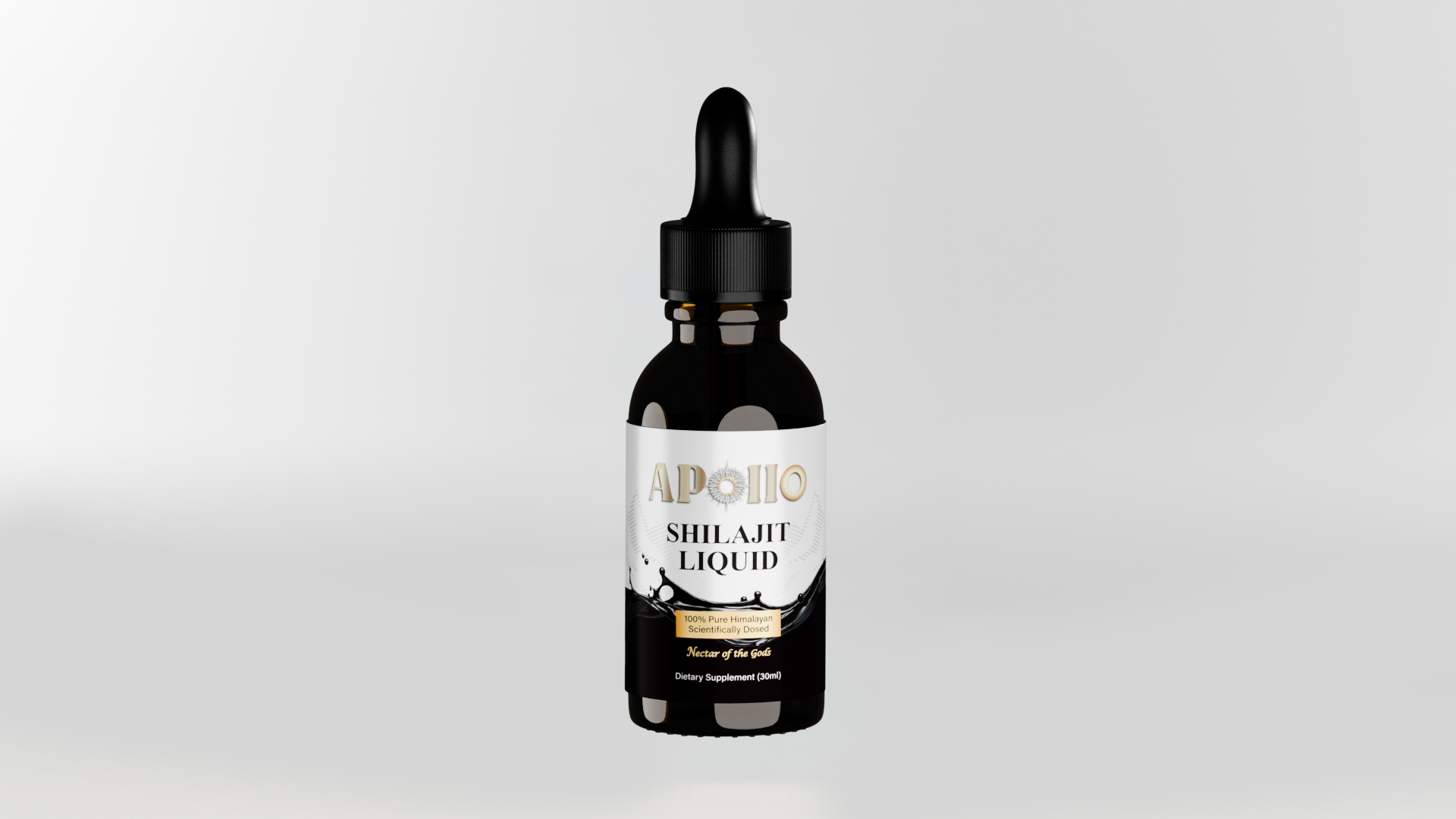 Apollo Nutraceuticals Shilajit Liquid 30ml front