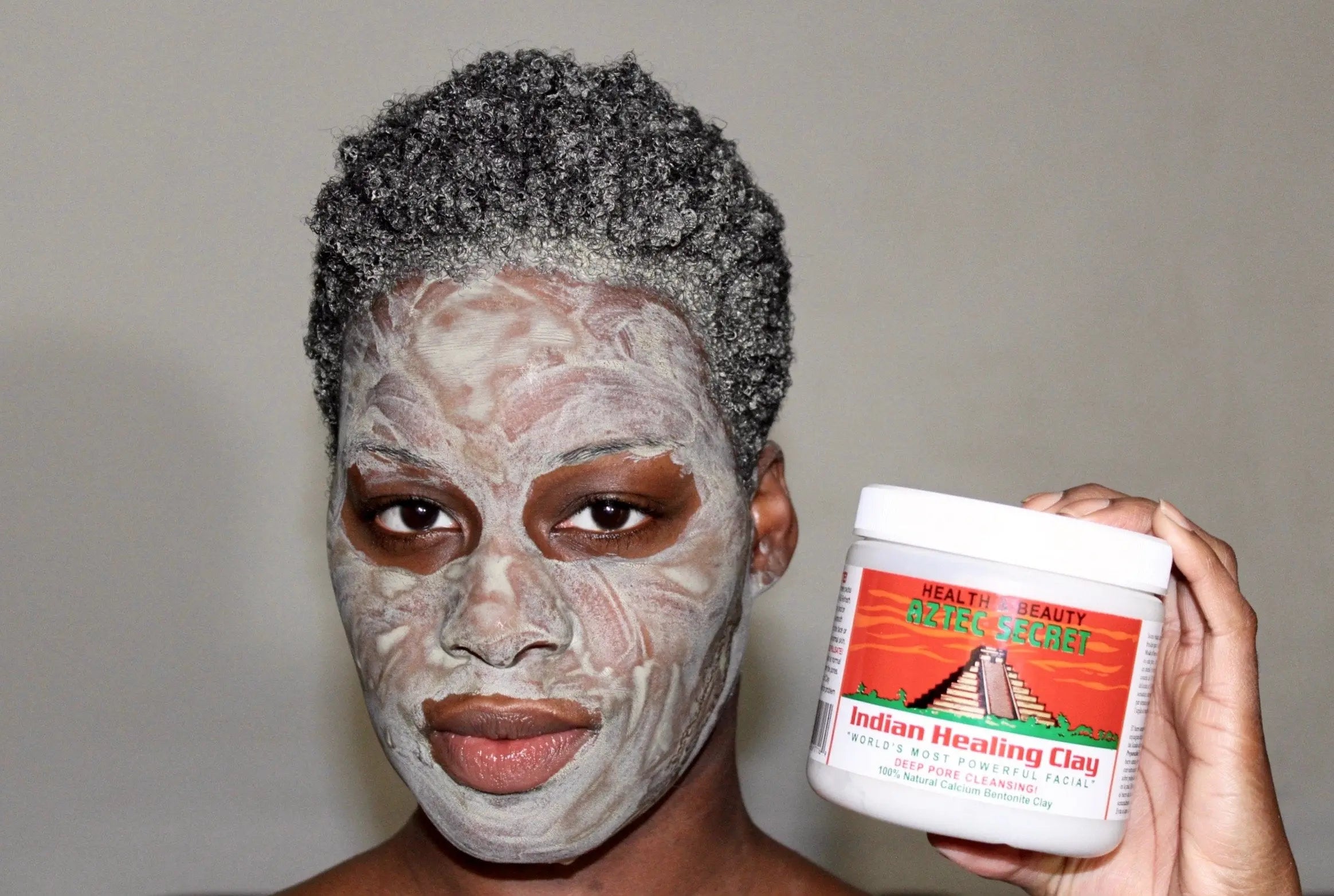 Aztec Secret 100% Natural Calcium Bentonite Clay Facial Clay