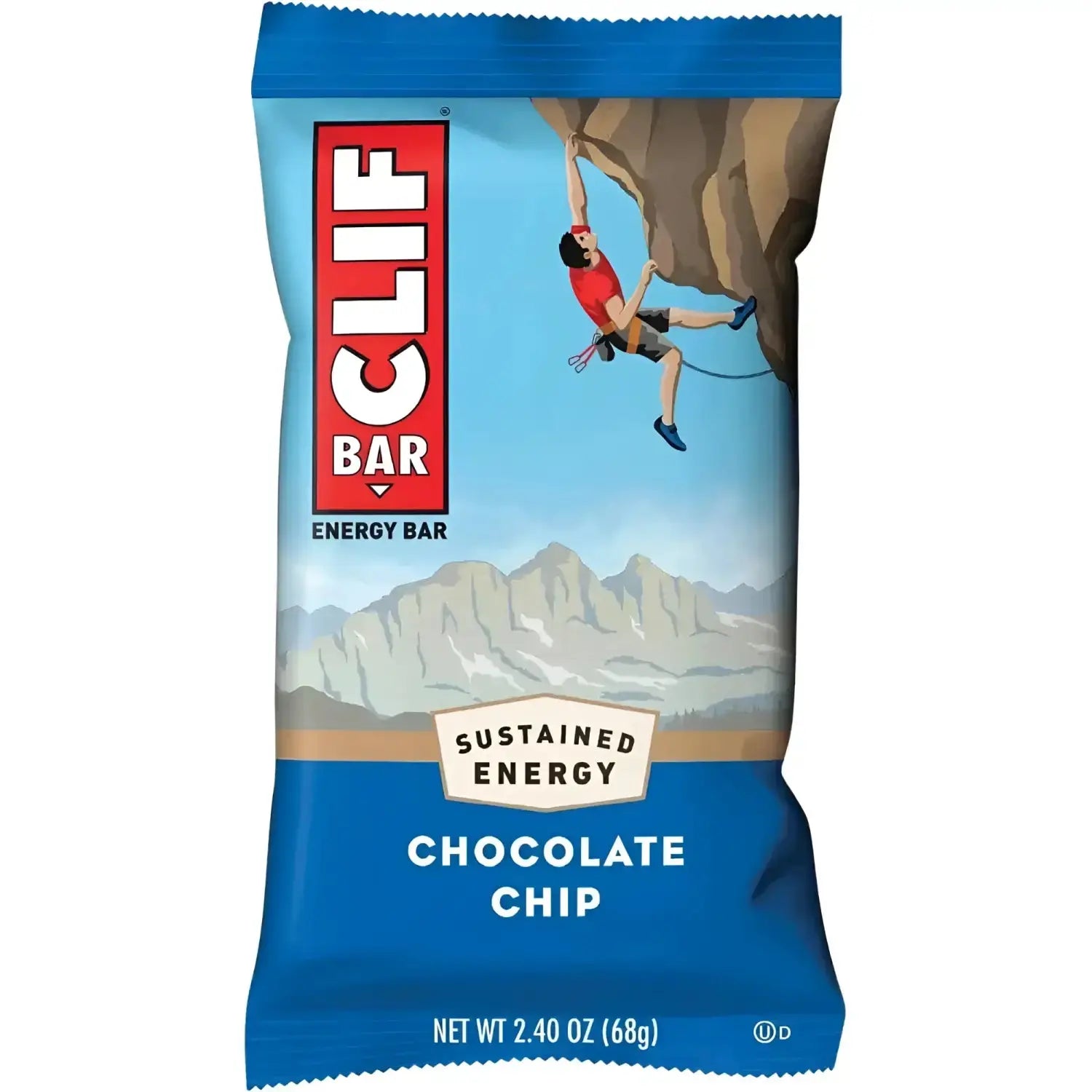 Clif Snack Foods Clif Energy Bar Chocolate Chip 12x68g