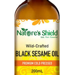 Nature's Shield Wild-Crafted Black Sesame Oil 200mL