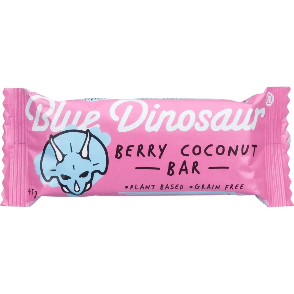 Blue Dinosaur Snack Foods Blue Dinosaur Berry Coconut Snack Bar 12 x 45g