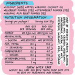 Blue Dinosaur Snack Foods Blue Dinosaur Hand-Baked Bite- Box Of 18 x 30g