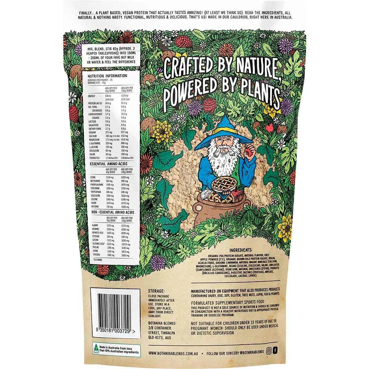 Botanika Blends Protein Powder Botanika Blends Plant Protein Apple Pie