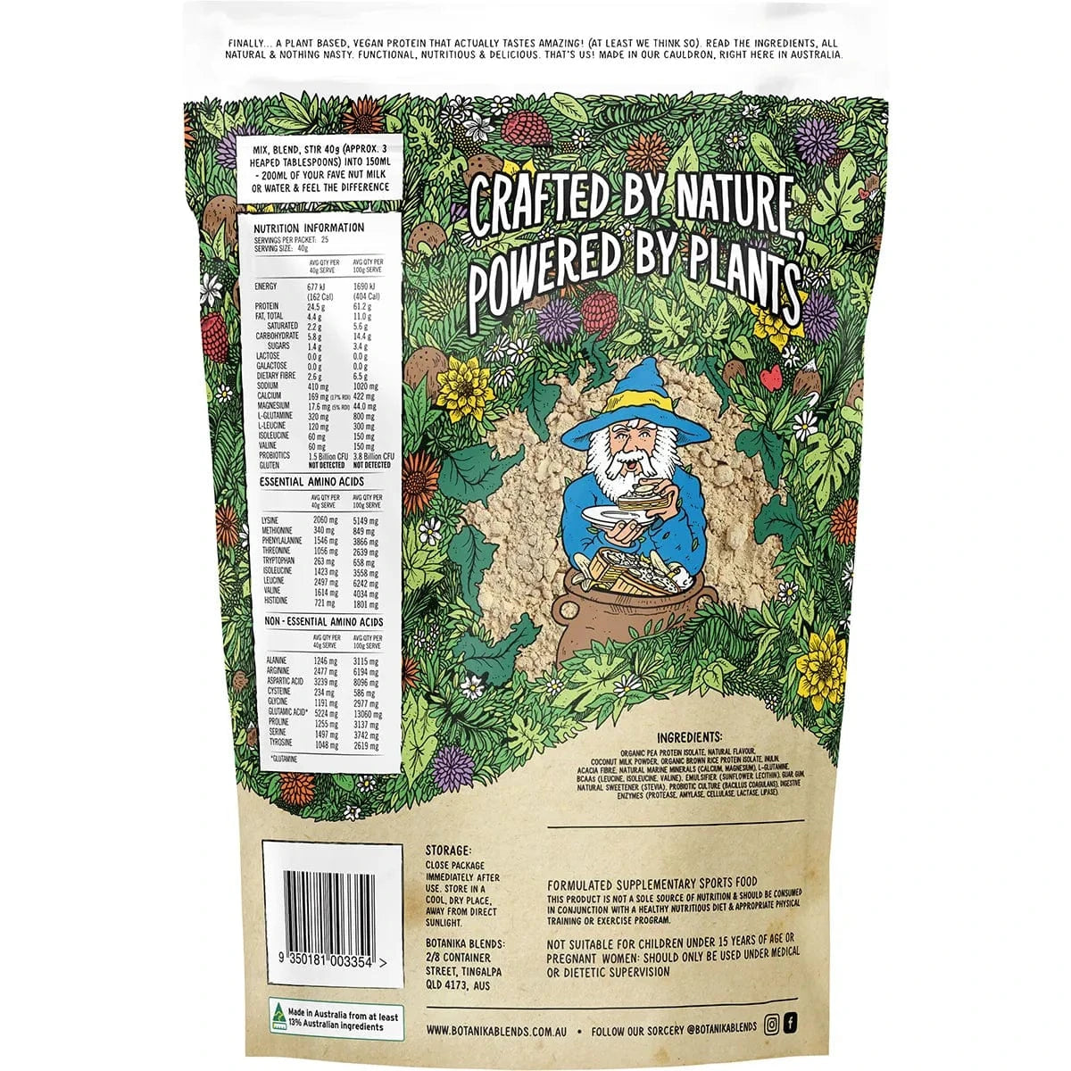 Botanika Blends Protein Powder Botanika Blends Plant Protein Banoffee Pie