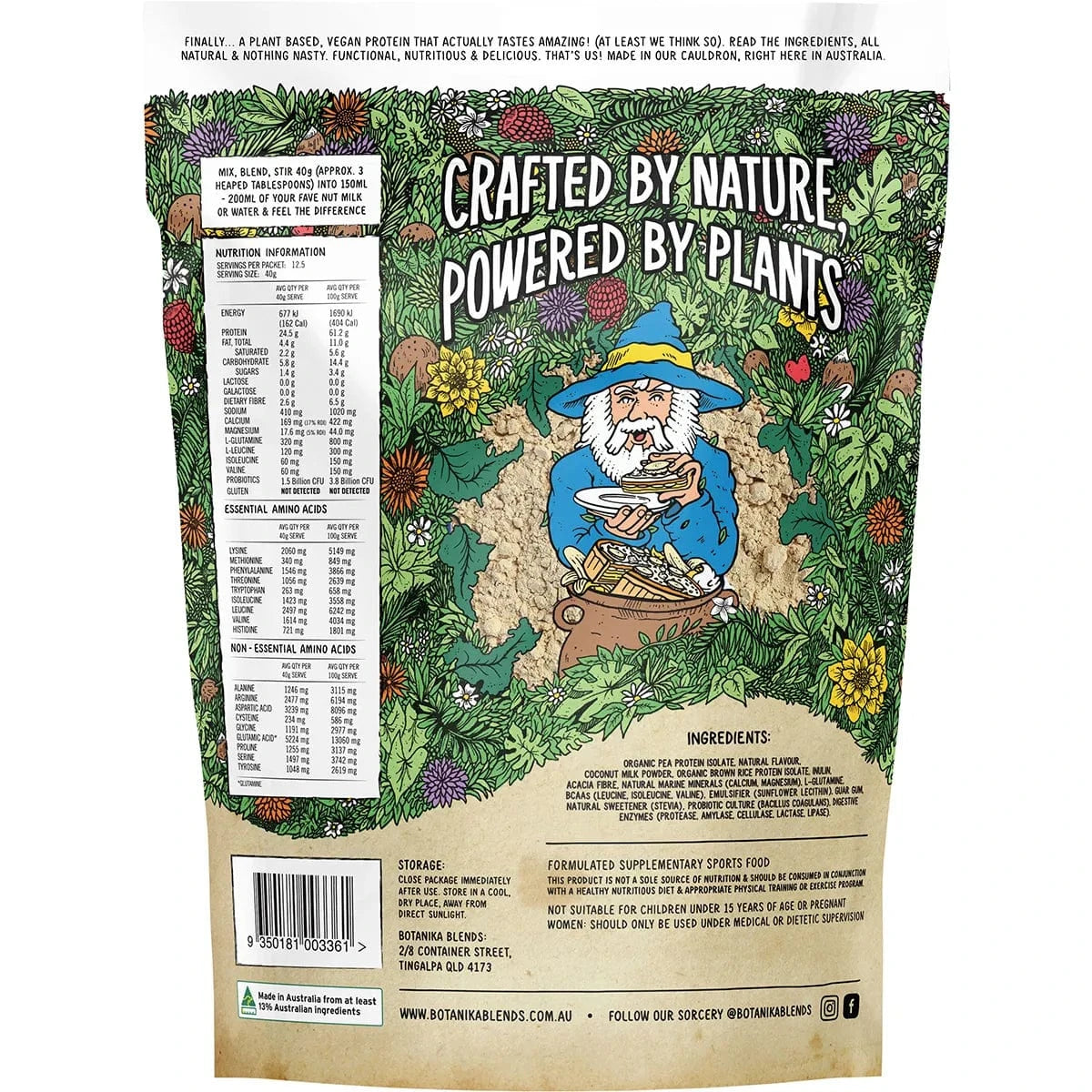 Botanika Blends Protein Powder Botanika Blends Plant Protein Banoffee Pie