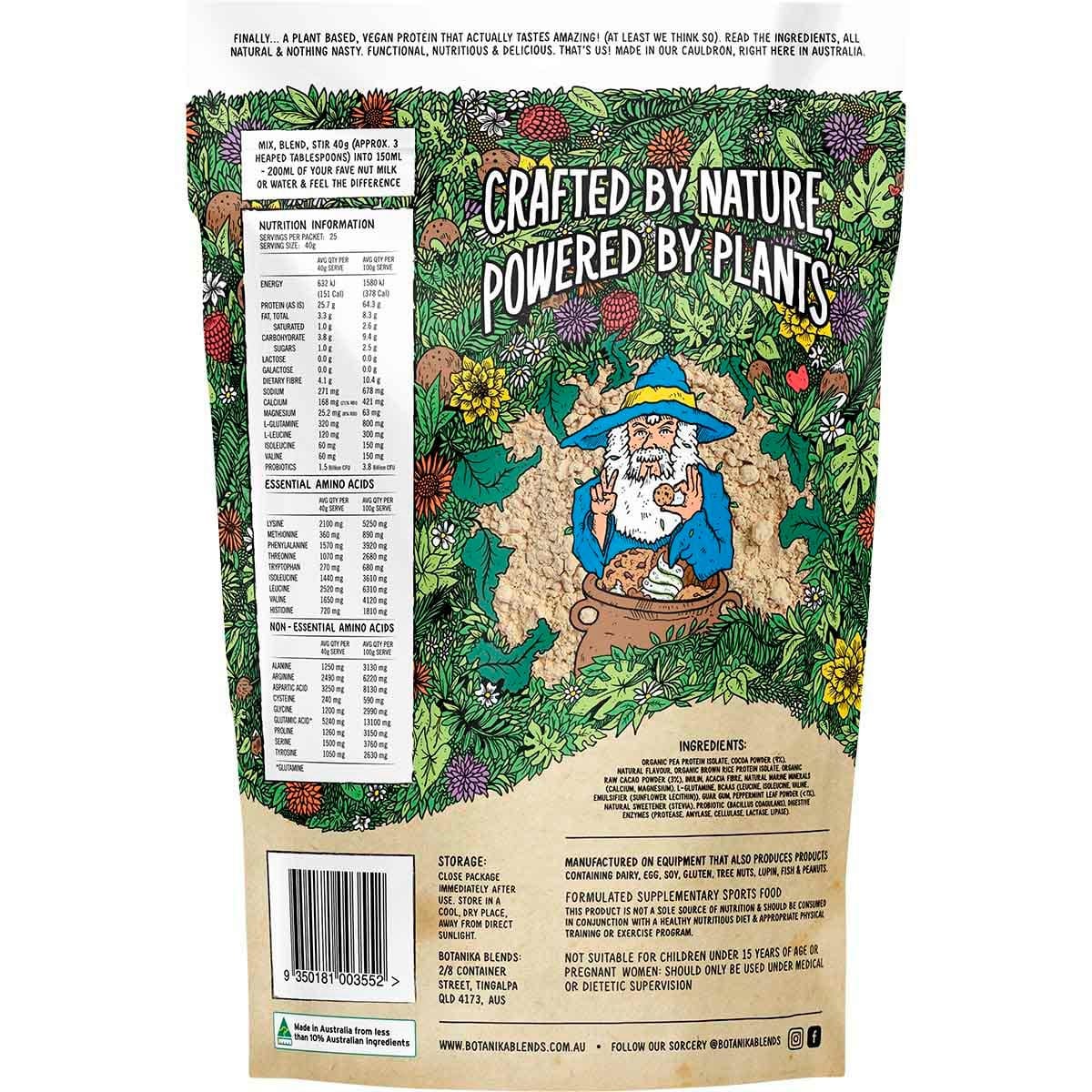 Botanika Blends Protein Powder Botanika Blends Plant Protein Cacao Mint Cookies & Cream