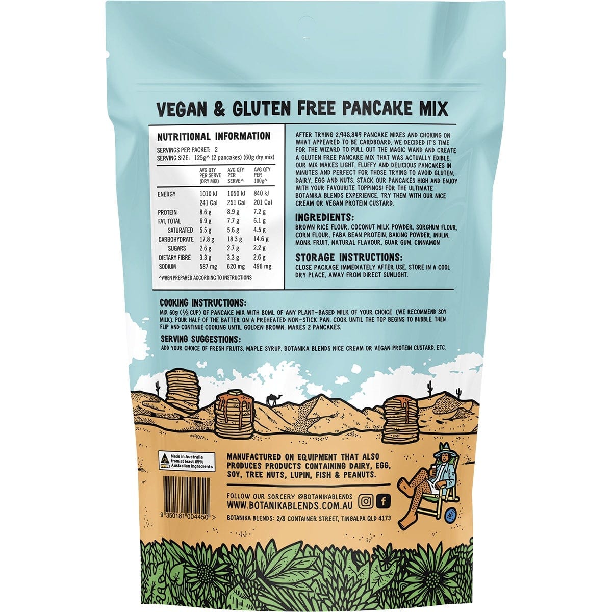 Botanika Blends Protein Powder Botanika Blends Vegan & Gluten Free Original 120g