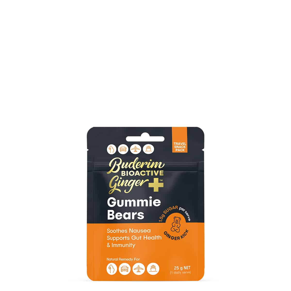 Buderim Ginger Bioactive + Gummie Bears