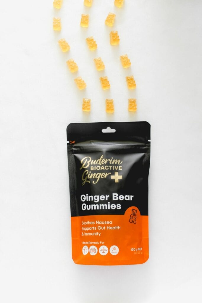 Buderim Ginger Vitamins & Supplements Buderim Ginger Bioactive + Gummie Bears