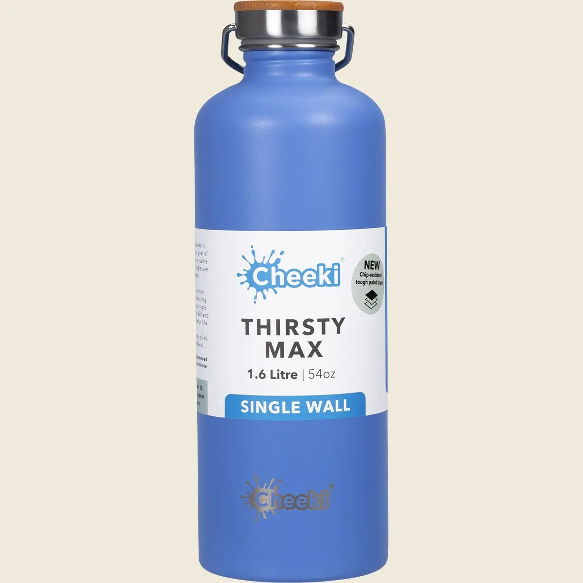 Cheeki Thirsty Max Azure 1.6L — exact front product image