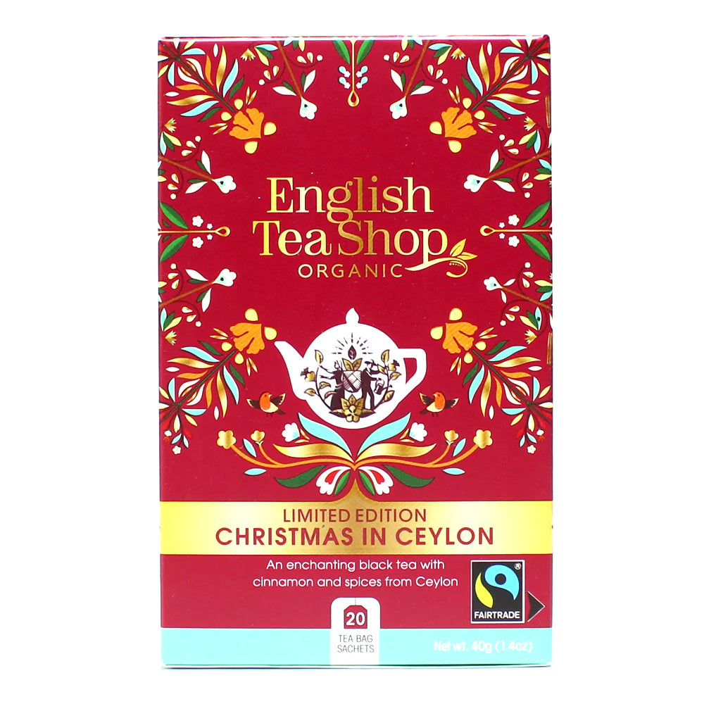 English Tea Shop Christmas in Ceylon 20 Teabags