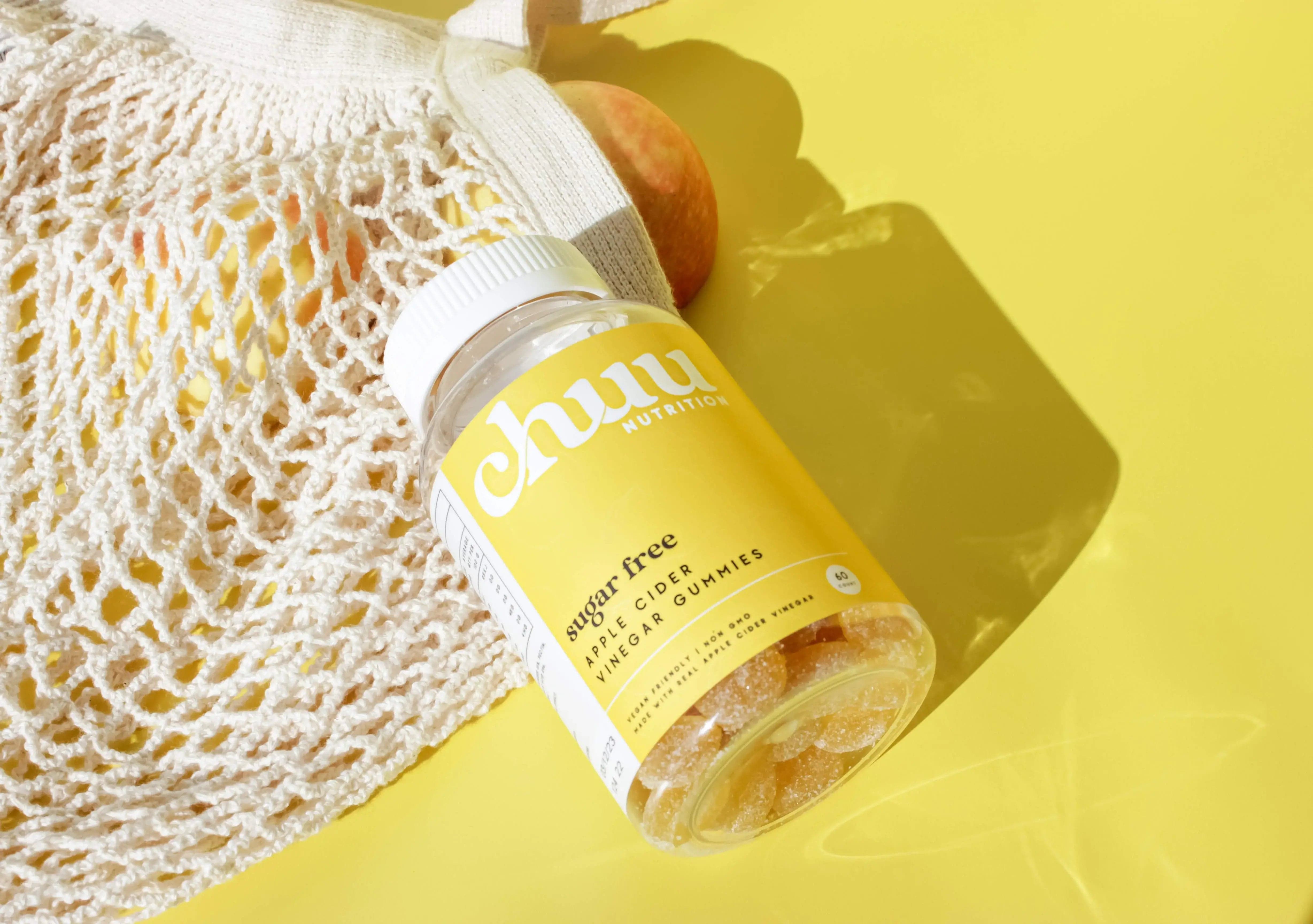 Chuu Nutrition Vitamins & Supplements Chuu Nutrition Sugar Free Apple Cider Vinegar Gummies with The Mother