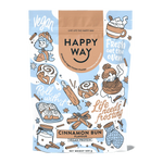 Happy Way Vegan Protein Powder Cinnamon Bun 500g