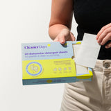 Cleaner Days Laundry Supplies Cleaner Days Dishwasher Detergent Sheets Lemon 60pcs