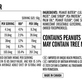 Clif Nut Butter Filled Bar Peanut Butter 50g nutrition and ingredients