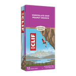 Clif Protein Bars Clif Bar Chocolate Chip Peanut Crunch 12x68g