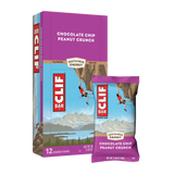 Clif Protein Bars Clif Bar Chocolate Chip Peanut Crunch 12x68g