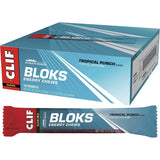 Clif Snack Foods Tropical Punch Flavor with Caffeine 18 x 60g CLIF Bloks Energy Chews