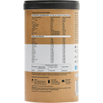 Amazonia Raw Protein Isolate Natural 500g nutrition panel