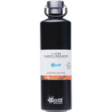Cheeki Stainless Steel Bottle Insulated Matte Black 1L