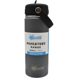 Cheeki Stainless Steel Bottle Adventure Insulated Slate 600ml