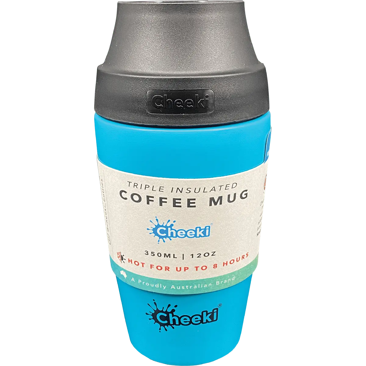 Cheeki Coffee Mug Aqua 350ml