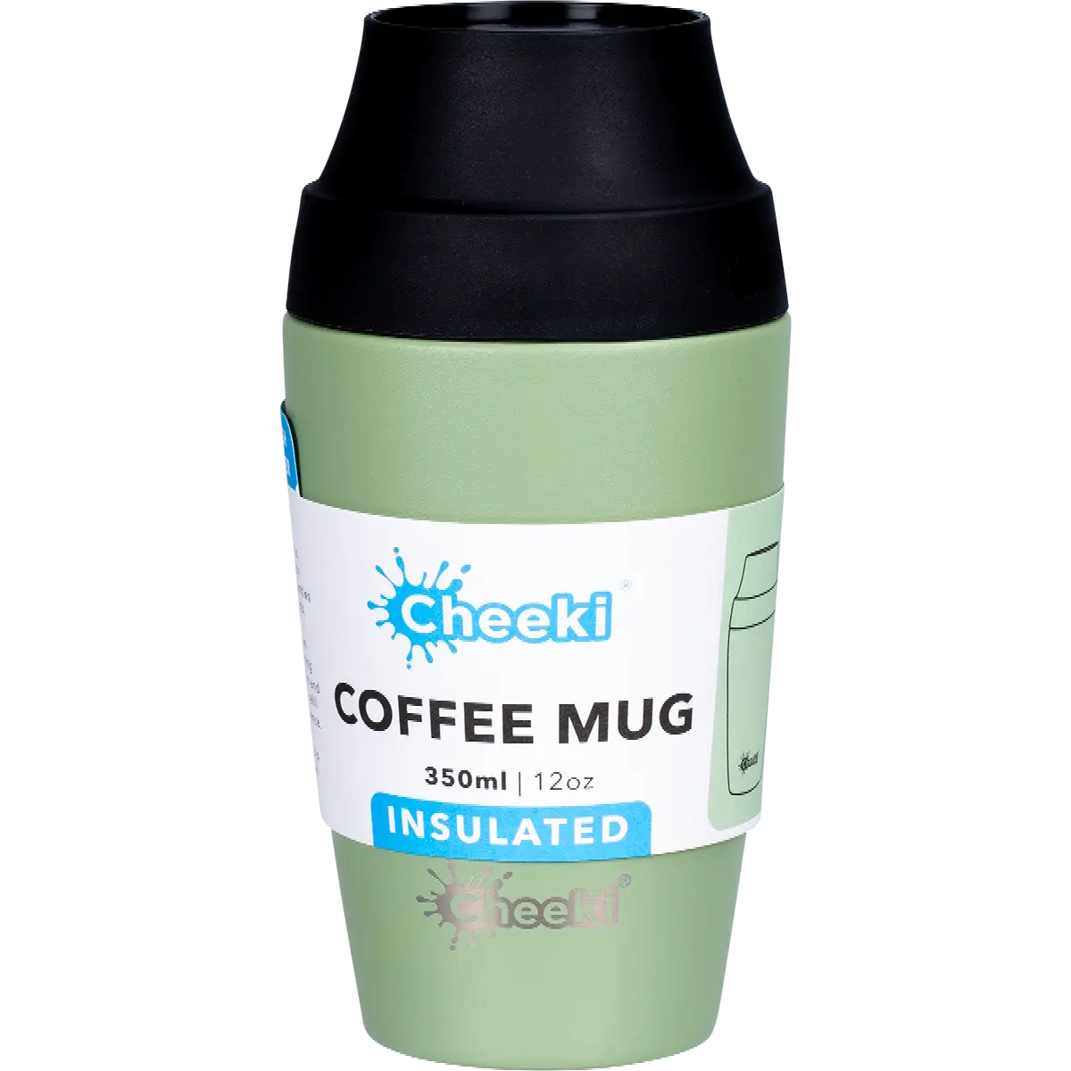 Cheeki Coffee Mug Evergreen 350ml