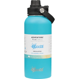 Cheeki Insulated Adventure Stainless Steel Bottle Aqua 1L