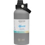 Cheeki Insulated Adventure Stainless Steel Bottle Slate 1L