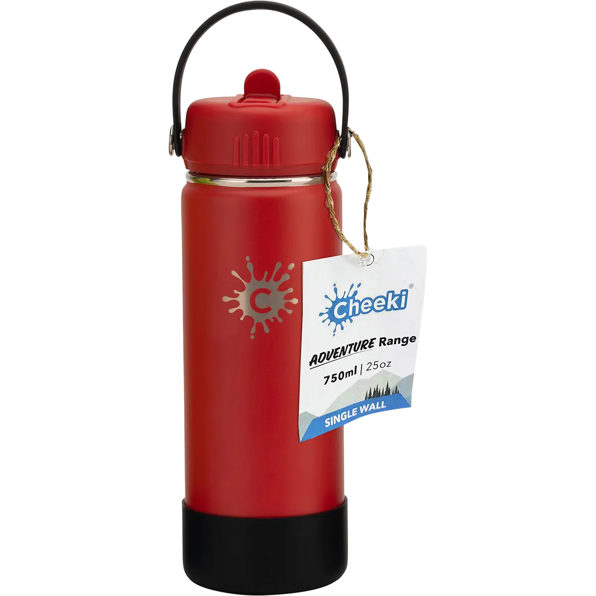 Cheeki Stainless Steel Bottle Adventure Ruby 750ml