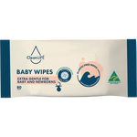 CleanLIFE Plastic Free Wipes Extra Gentle for Baby and Newborns 80pk