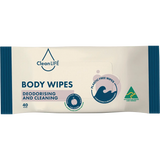 CleanLIFE Body Plastic Free Wipes Deodorising and Cleaning 40pk