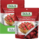 DJ&A Freeze Dried Strawberries 7x50g