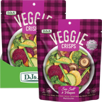 DJ&A Veggie Crisps Sea Salt & Vinegar 9x90g
