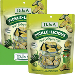 DJ&A Pickle-Licious Pickle Flavoured Cucumber Jalapeno 9x50g
