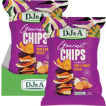 DJ&A Gourmet Chips Taro & Sweet Potato Seasoned Salt 5x100g