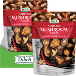 DJ&A Shiitake Mushroom Crisps Smoked Chilli & Garlic 9x65g