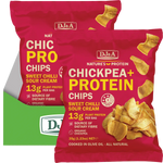 DJ&A Chickpea + Protein Chips Sweet Chilli & Sour Cream 9x35g