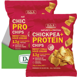 DJ&A Chickpea + Protein Chips Sweet Chilli & Sour Cream 9x35g