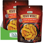 DJ&A Potato Wedges Sweet Chilli 9x100g